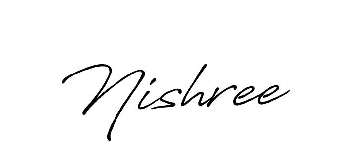 Also You can easily find your signature by using the search form. We will create Nishree name handwritten signature images for you free of cost using Antro_Vectra_Bolder sign style. Nishree signature style 7 images and pictures png