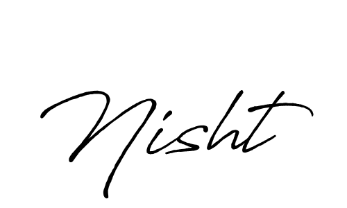 Once you've used our free online signature maker to create your best signature Antro_Vectra_Bolder style, it's time to enjoy all of the benefits that Nisht name signing documents. Nisht signature style 7 images and pictures png