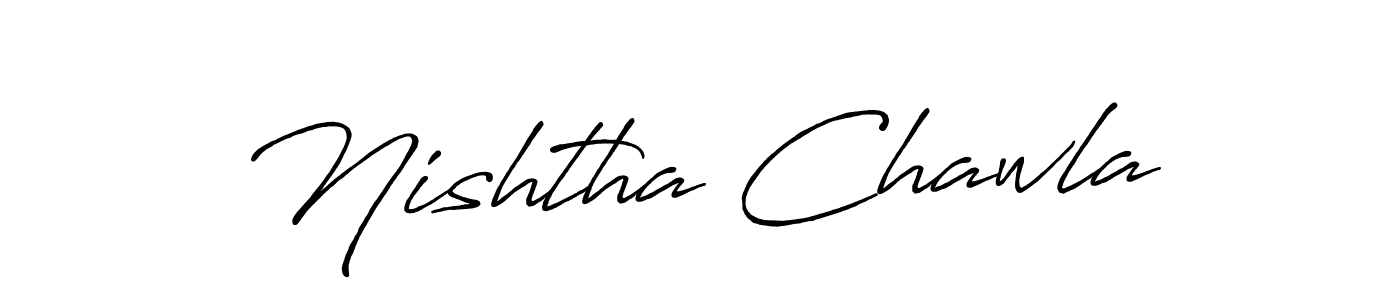 Check out images of Autograph of Nishtha Chawla name. Actor Nishtha Chawla Signature Style. Antro_Vectra_Bolder is a professional sign style online. Nishtha Chawla signature style 7 images and pictures png