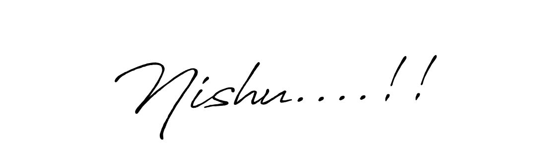 Also You can easily find your signature by using the search form. We will create Nishu....!! name handwritten signature images for you free of cost using Antro_Vectra_Bolder sign style. Nishu....!! signature style 7 images and pictures png