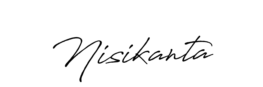 if you are searching for the best signature style for your name Nisikanta. so please give up your signature search. here we have designed multiple signature styles  using Antro_Vectra_Bolder. Nisikanta signature style 7 images and pictures png