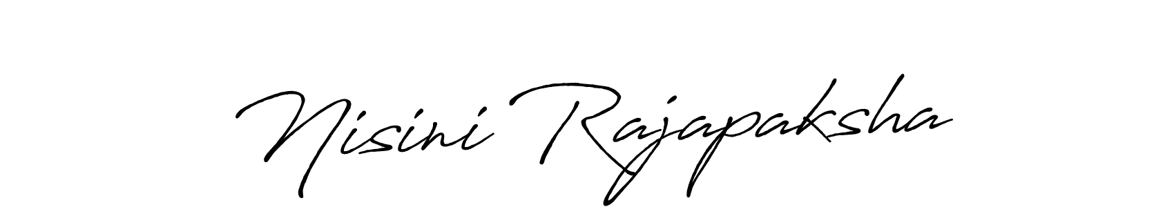 Antro_Vectra_Bolder is a professional signature style that is perfect for those who want to add a touch of class to their signature. It is also a great choice for those who want to make their signature more unique. Get Nisini Rajapaksha name to fancy signature for free. Nisini Rajapaksha signature style 7 images and pictures png