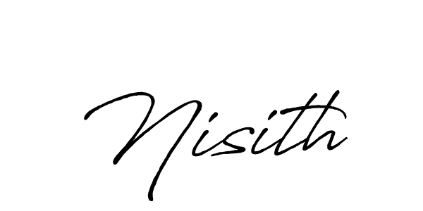 Similarly Antro_Vectra_Bolder is the best handwritten signature design. Signature creator online .You can use it as an online autograph creator for name Nisith. Nisith signature style 7 images and pictures png