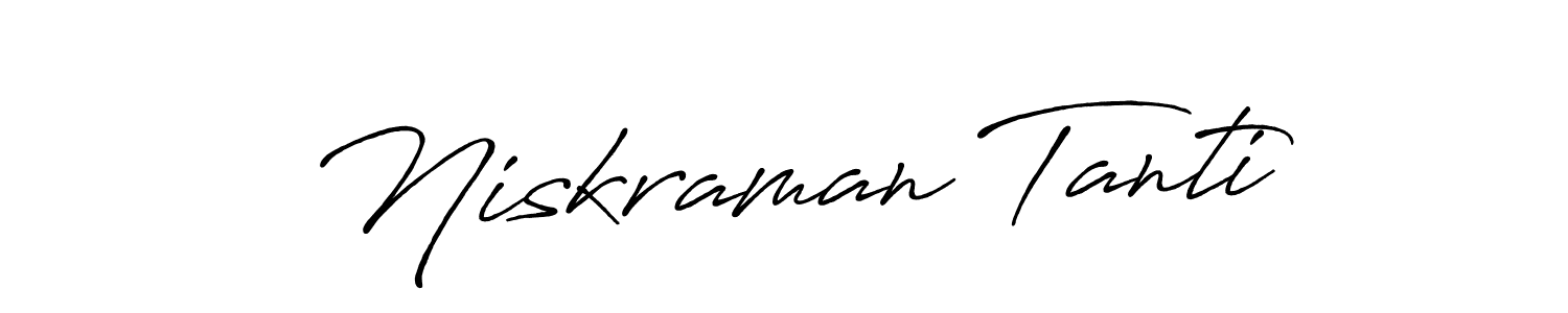 See photos of Niskraman Tanti official signature by Spectra . Check more albums & portfolios. Read reviews & check more about Antro_Vectra_Bolder font. Niskraman Tanti signature style 7 images and pictures png