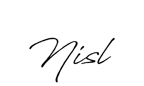 Make a short Nisl  signature style. Manage your documents anywhere anytime using Antro_Vectra_Bolder. Create and add eSignatures, submit forms, share and send files easily. Nisl  signature style 7 images and pictures png