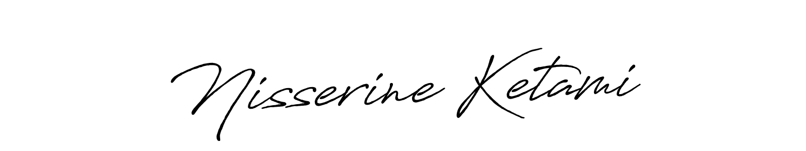 Make a short Nisserine Ketami signature style. Manage your documents anywhere anytime using Antro_Vectra_Bolder. Create and add eSignatures, submit forms, share and send files easily. Nisserine Ketami signature style 7 images and pictures png