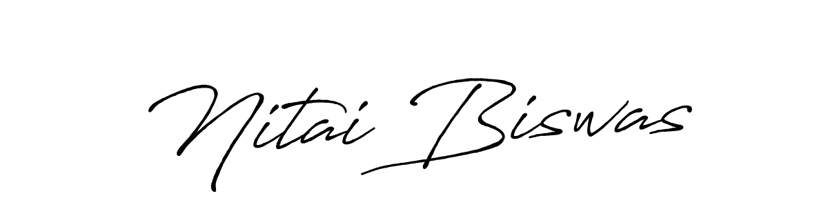 Check out images of Autograph of Nitai Biswas name. Actor Nitai Biswas Signature Style. Antro_Vectra_Bolder is a professional sign style online. Nitai Biswas signature style 7 images and pictures png