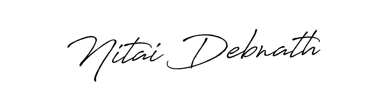 You can use this online signature creator to create a handwritten signature for the name Nitai Debnath. This is the best online autograph maker. Nitai Debnath signature style 7 images and pictures png