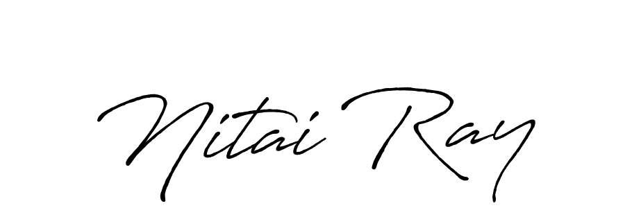 It looks lik you need a new signature style for name Nitai Ray. Design unique handwritten (Antro_Vectra_Bolder) signature with our free signature maker in just a few clicks. Nitai Ray signature style 7 images and pictures png