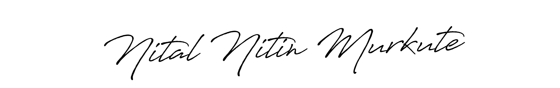 This is the best signature style for the Nital Nitin Murkute name. Also you like these signature font (Antro_Vectra_Bolder). Mix name signature. Nital Nitin Murkute signature style 7 images and pictures png