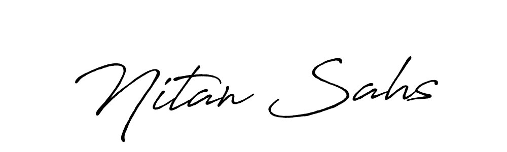 See photos of Nitan Sahs official signature by Spectra . Check more albums & portfolios. Read reviews & check more about Antro_Vectra_Bolder font. Nitan Sahs signature style 7 images and pictures png