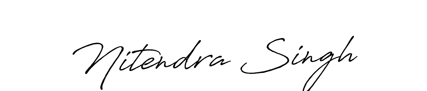 You can use this online signature creator to create a handwritten signature for the name Nitendra Singh. This is the best online autograph maker. Nitendra Singh signature style 7 images and pictures png
