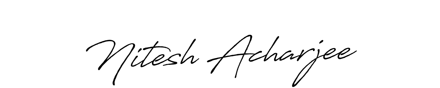 Once you've used our free online signature maker to create your best signature Antro_Vectra_Bolder style, it's time to enjoy all of the benefits that Nitesh Acharjee name signing documents. Nitesh Acharjee signature style 7 images and pictures png