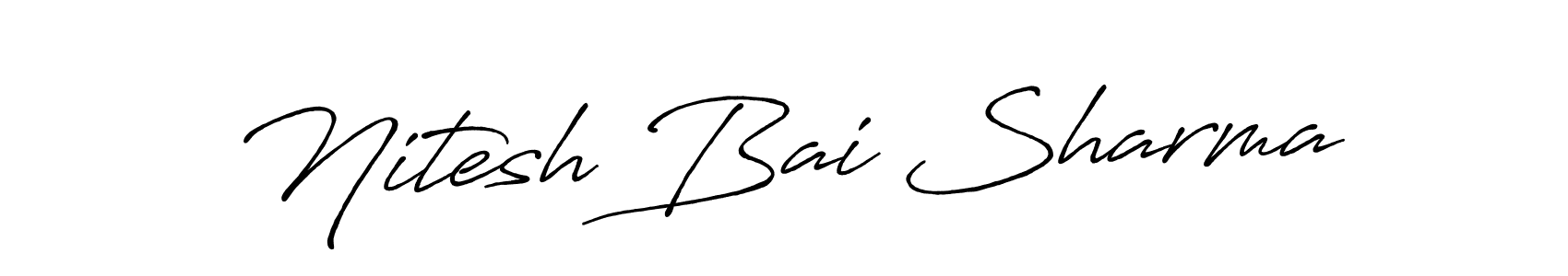 Best and Professional Signature Style for Nitesh Bai Sharma. Antro_Vectra_Bolder Best Signature Style Collection. Nitesh Bai Sharma signature style 7 images and pictures png