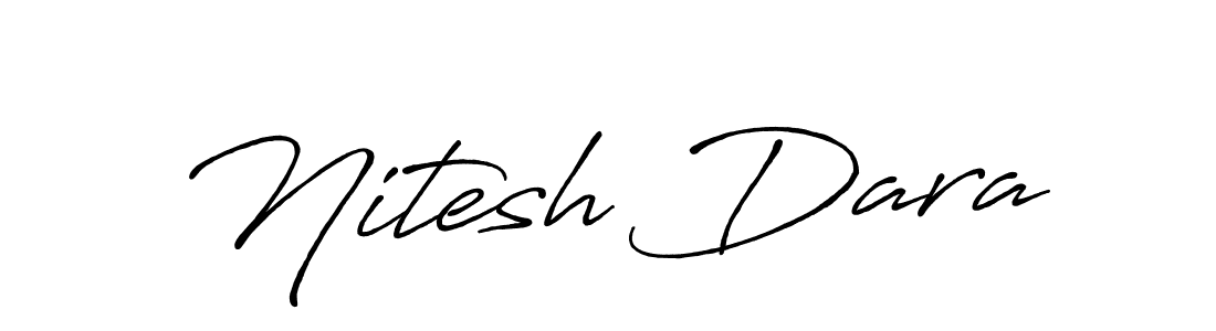 You should practise on your own different ways (Antro_Vectra_Bolder) to write your name (Nitesh Dara) in signature. don't let someone else do it for you. Nitesh Dara signature style 7 images and pictures png