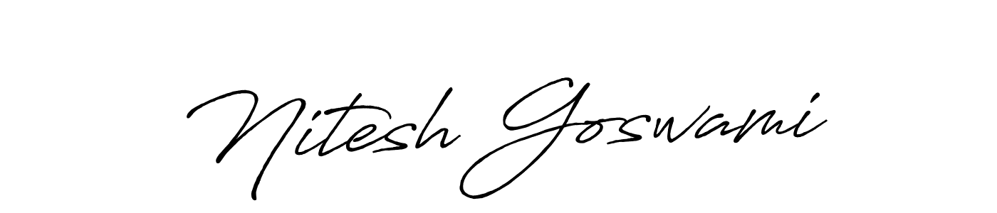 Once you've used our free online signature maker to create your best signature Antro_Vectra_Bolder style, it's time to enjoy all of the benefits that Nitesh Goswami name signing documents. Nitesh Goswami signature style 7 images and pictures png