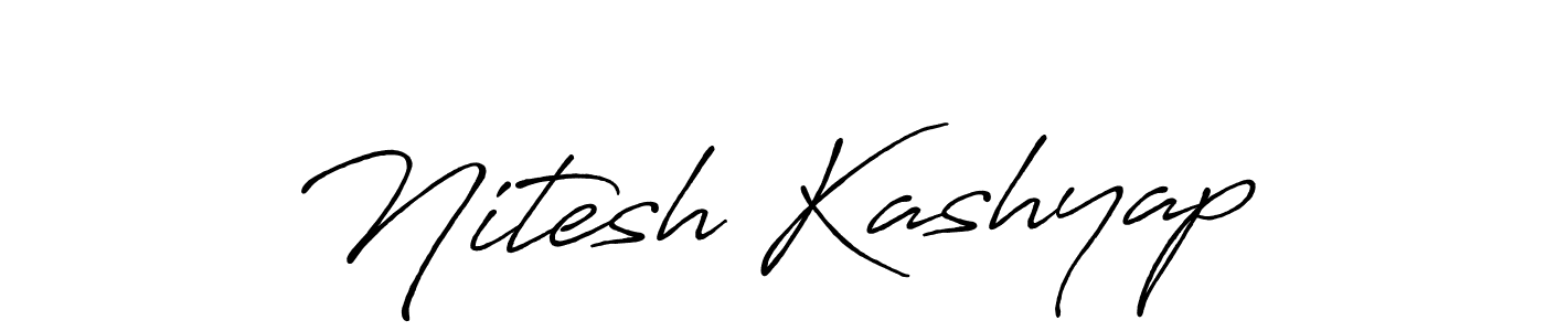 The best way (Antro_Vectra_Bolder) to make a short signature is to pick only two or three words in your name. The name Nitesh Kashyap include a total of six letters. For converting this name. Nitesh Kashyap signature style 7 images and pictures png