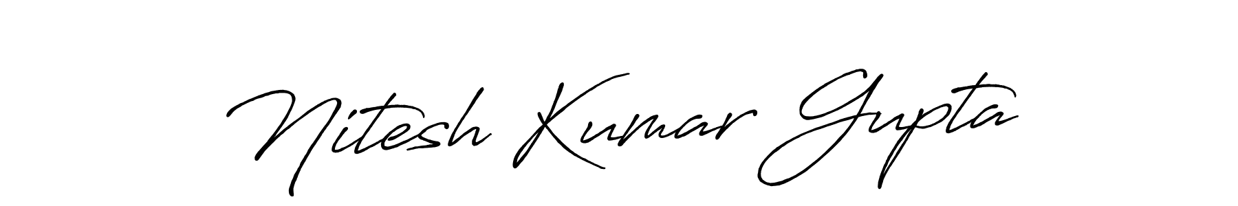 You should practise on your own different ways (Antro_Vectra_Bolder) to write your name (Nitesh Kumar Gupta) in signature. don't let someone else do it for you. Nitesh Kumar Gupta signature style 7 images and pictures png