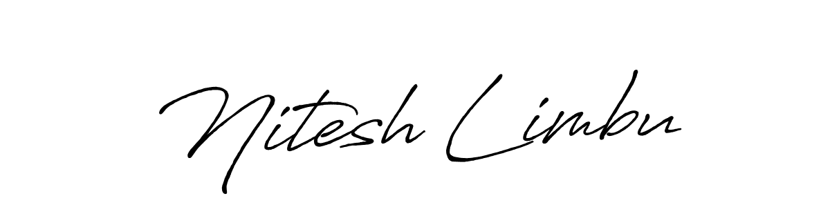 Check out images of Autograph of Nitesh Limbu name. Actor Nitesh Limbu Signature Style. Antro_Vectra_Bolder is a professional sign style online. Nitesh Limbu signature style 7 images and pictures png