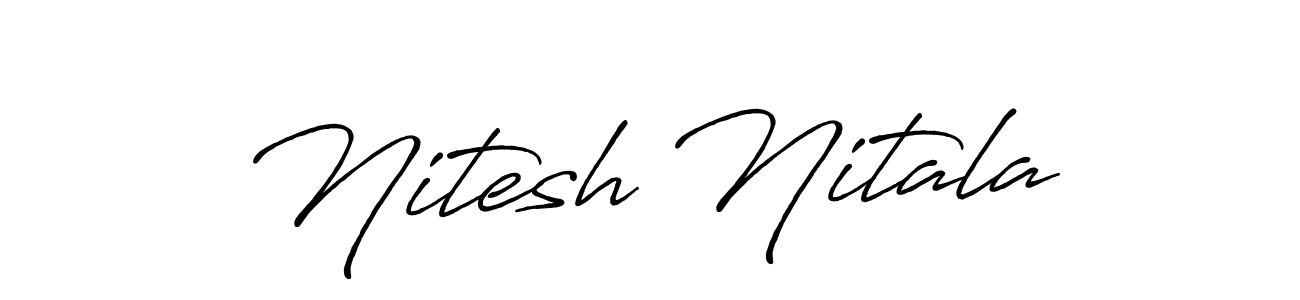 Make a beautiful signature design for name Nitesh Nitala. Use this online signature maker to create a handwritten signature for free. Nitesh Nitala signature style 7 images and pictures png