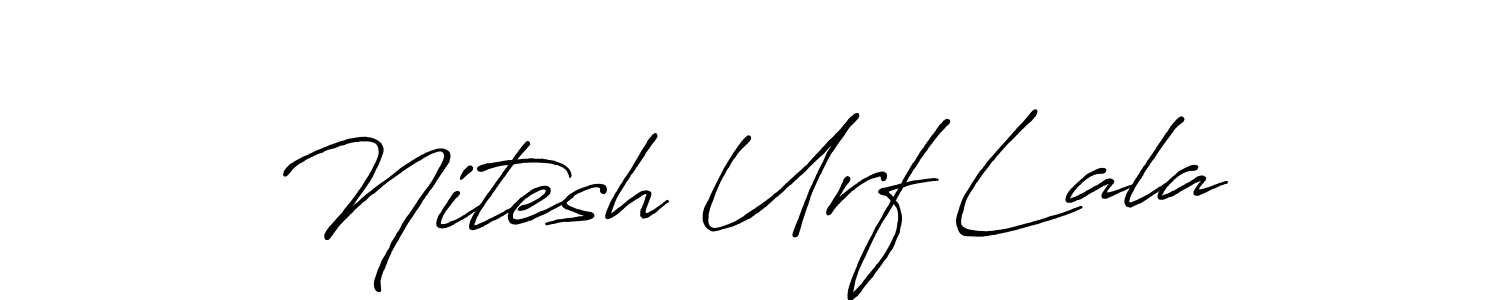 You can use this online signature creator to create a handwritten signature for the name Nitesh Urf Lala. This is the best online autograph maker. Nitesh Urf Lala signature style 7 images and pictures png