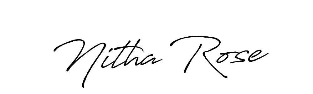 See photos of Nitha Rose official signature by Spectra . Check more albums & portfolios. Read reviews & check more about Antro_Vectra_Bolder font. Nitha Rose signature style 7 images and pictures png