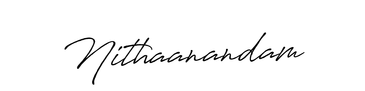 It looks lik you need a new signature style for name Nithaanandam. Design unique handwritten (Antro_Vectra_Bolder) signature with our free signature maker in just a few clicks. Nithaanandam signature style 7 images and pictures png