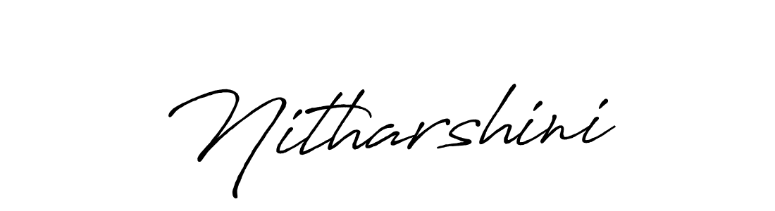 Also You can easily find your signature by using the search form. We will create Nitharshini name handwritten signature images for you free of cost using Antro_Vectra_Bolder sign style. Nitharshini signature style 7 images and pictures png