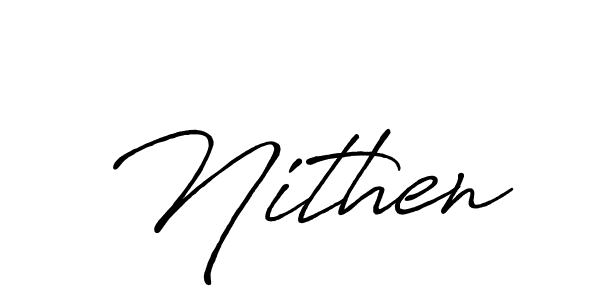 It looks lik you need a new signature style for name Nithen. Design unique handwritten (Antro_Vectra_Bolder) signature with our free signature maker in just a few clicks. Nithen signature style 7 images and pictures png