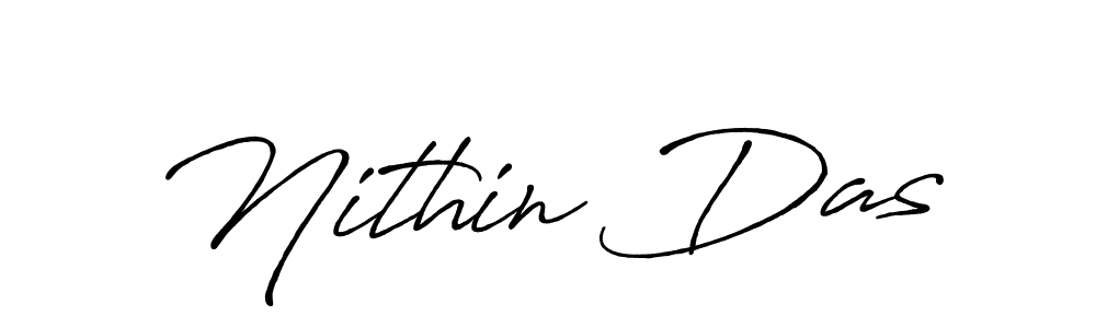 Similarly Antro_Vectra_Bolder is the best handwritten signature design. Signature creator online .You can use it as an online autograph creator for name Nithin Das. Nithin Das signature style 7 images and pictures png