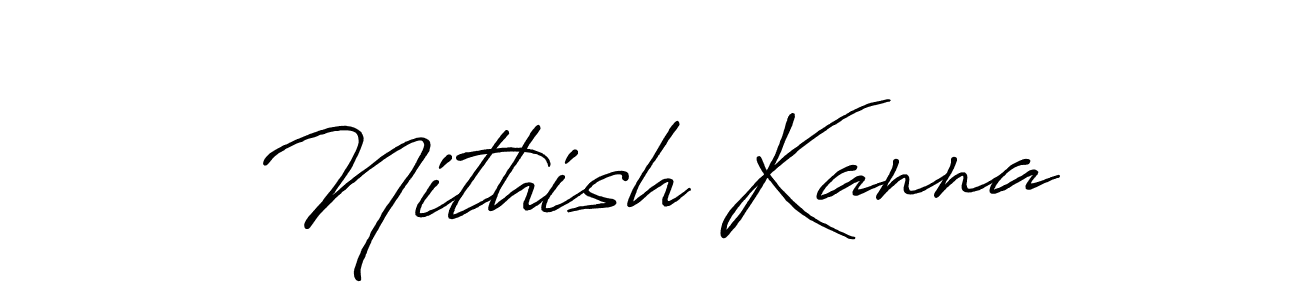 Make a short Nithish Kanna signature style. Manage your documents anywhere anytime using Antro_Vectra_Bolder. Create and add eSignatures, submit forms, share and send files easily. Nithish Kanna signature style 7 images and pictures png