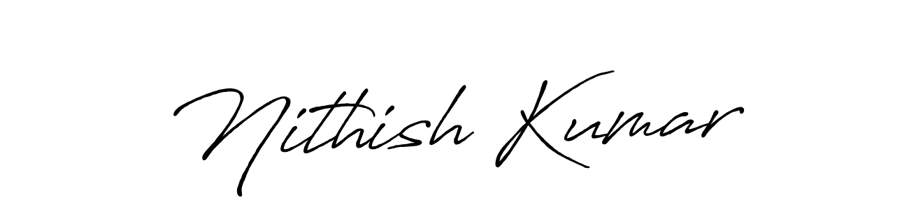 It looks lik you need a new signature style for name Nithish Kumar. Design unique handwritten (Antro_Vectra_Bolder) signature with our free signature maker in just a few clicks. Nithish Kumar signature style 7 images and pictures png