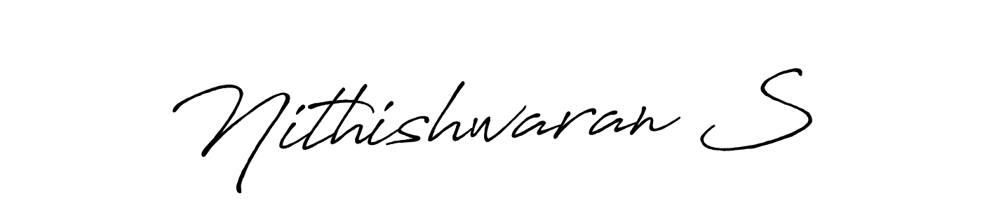 Here are the top 10 professional signature styles for the name Nithishwaran S. These are the best autograph styles you can use for your name. Nithishwaran S signature style 7 images and pictures png