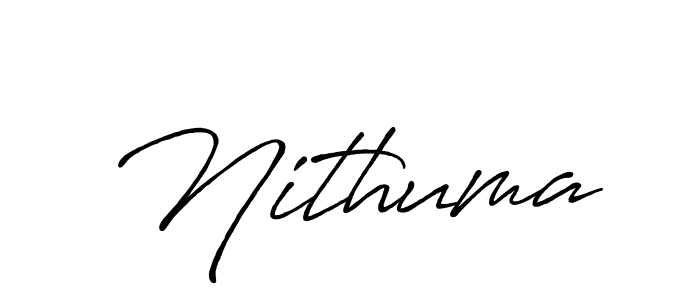 Make a beautiful signature design for name Nithuma. Use this online signature maker to create a handwritten signature for free. Nithuma signature style 7 images and pictures png