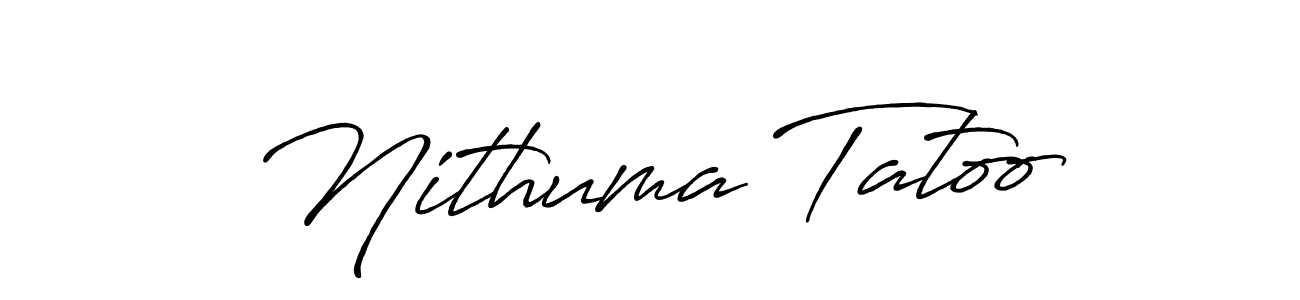Once you've used our free online signature maker to create your best signature Antro_Vectra_Bolder style, it's time to enjoy all of the benefits that Nithuma Tatoo name signing documents. Nithuma Tatoo signature style 7 images and pictures png