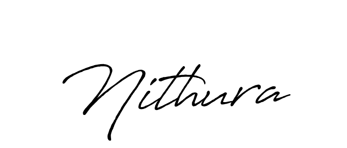 Similarly Antro_Vectra_Bolder is the best handwritten signature design. Signature creator online .You can use it as an online autograph creator for name Nithura. Nithura signature style 7 images and pictures png