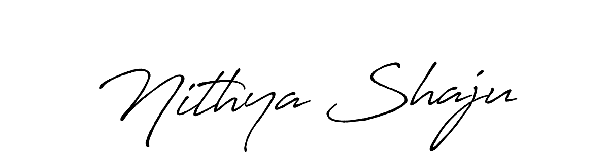 Best and Professional Signature Style for Nithya Shaju. Antro_Vectra_Bolder Best Signature Style Collection. Nithya Shaju signature style 7 images and pictures png