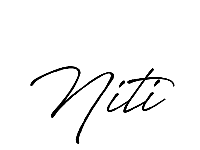 Check out images of Autograph of Niti name. Actor Niti Signature Style. Antro_Vectra_Bolder is a professional sign style online. Niti signature style 7 images and pictures png