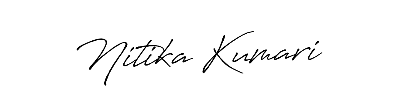 Also You can easily find your signature by using the search form. We will create Nitika Kumari name handwritten signature images for you free of cost using Antro_Vectra_Bolder sign style. Nitika Kumari signature style 7 images and pictures png