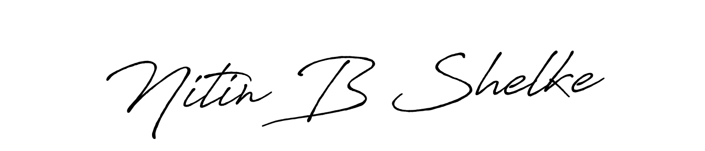 You can use this online signature creator to create a handwritten signature for the name Nitin B Shelke. This is the best online autograph maker. Nitin B Shelke signature style 7 images and pictures png