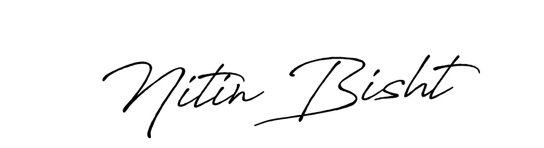 Once you've used our free online signature maker to create your best signature Antro_Vectra_Bolder style, it's time to enjoy all of the benefits that Nitin Bisht name signing documents. Nitin Bisht signature style 7 images and pictures png