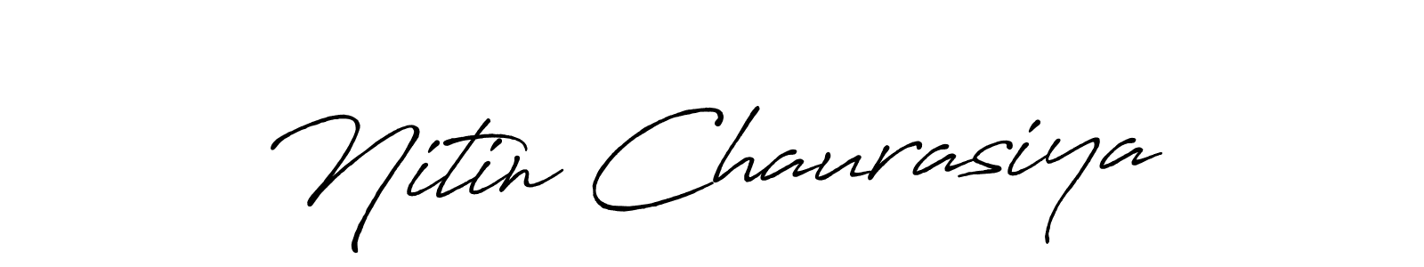 Similarly Antro_Vectra_Bolder is the best handwritten signature design. Signature creator online .You can use it as an online autograph creator for name Nitin Chaurasiya. Nitin Chaurasiya signature style 7 images and pictures png