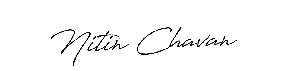 Similarly Antro_Vectra_Bolder is the best handwritten signature design. Signature creator online .You can use it as an online autograph creator for name Nitin Chavan. Nitin Chavan signature style 7 images and pictures png