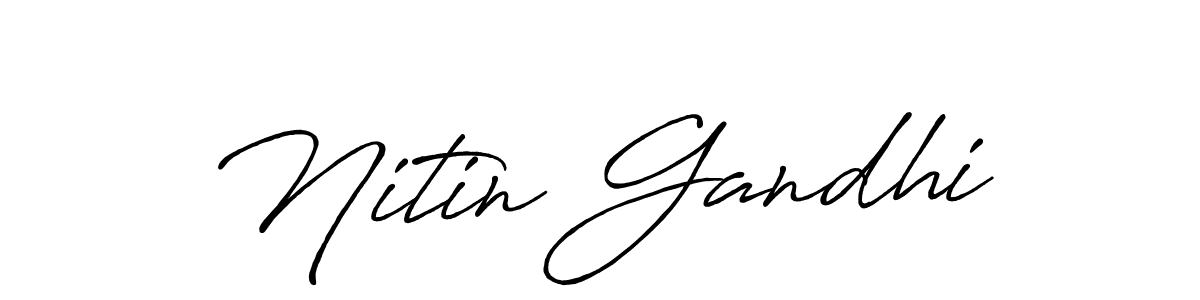 Here are the top 10 professional signature styles for the name Nitin Gandhi. These are the best autograph styles you can use for your name. Nitin Gandhi signature style 7 images and pictures png