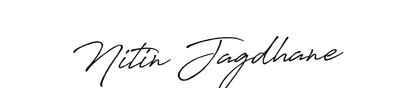 How to make Nitin Jagdhane signature? Antro_Vectra_Bolder is a professional autograph style. Create handwritten signature for Nitin Jagdhane name. Nitin Jagdhane signature style 7 images and pictures png