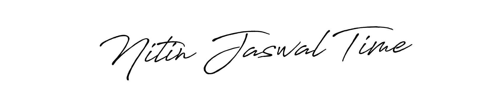 You should practise on your own different ways (Antro_Vectra_Bolder) to write your name (Nitin Jaswal Time) in signature. don't let someone else do it for you. Nitin Jaswal Time signature style 7 images and pictures png