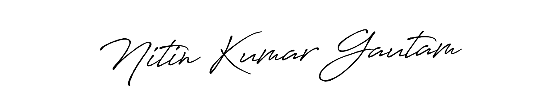 if you are searching for the best signature style for your name Nitin Kumar Gautam. so please give up your signature search. here we have designed multiple signature styles  using Antro_Vectra_Bolder. Nitin Kumar Gautam signature style 7 images and pictures png