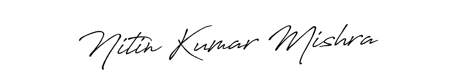 How to Draw Nitin Kumar Mishra signature style? Antro_Vectra_Bolder is a latest design signature styles for name Nitin Kumar Mishra. Nitin Kumar Mishra signature style 7 images and pictures png