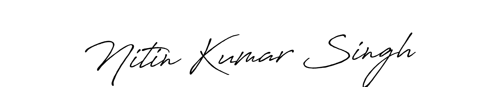 Make a beautiful signature design for name Nitin Kumar Singh. Use this online signature maker to create a handwritten signature for free. Nitin Kumar Singh signature style 7 images and pictures png
