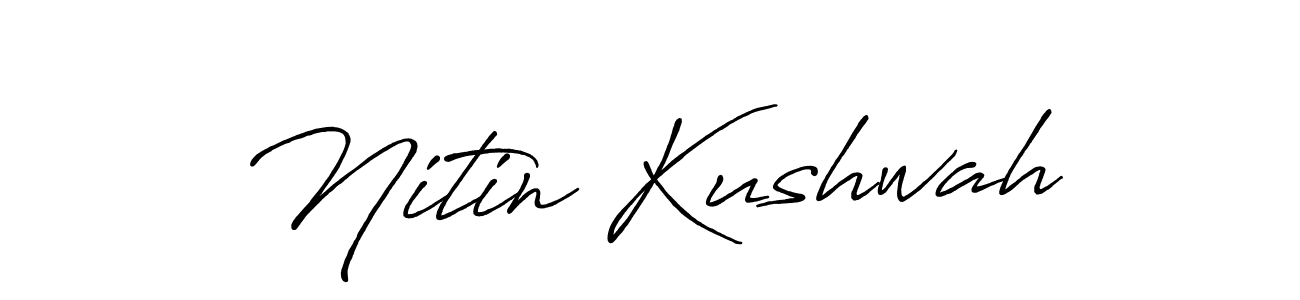 Make a short Nitin Kushwah signature style. Manage your documents anywhere anytime using Antro_Vectra_Bolder. Create and add eSignatures, submit forms, share and send files easily. Nitin Kushwah signature style 7 images and pictures png